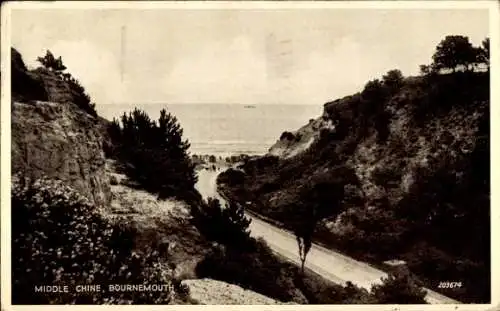 Ak Bournemouth Dorset England, Mittelchina