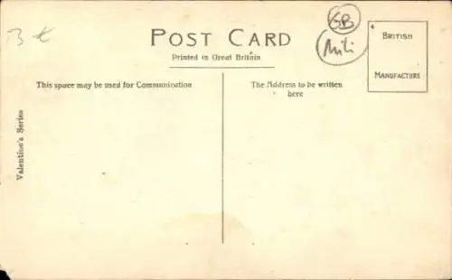 Ak Edinburgh Schottland, Schloss, Esplanade