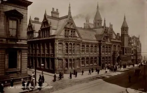 Ak Birmingham West Midlands England, Gerichte