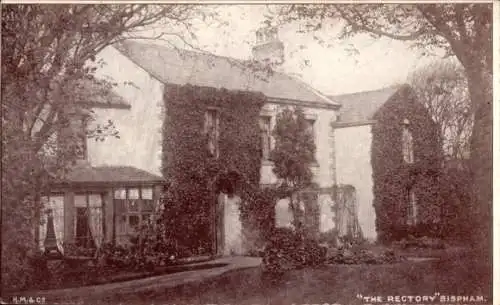 Ak Bispham Blackpool Nordwestengland, Das Pfarrhaus