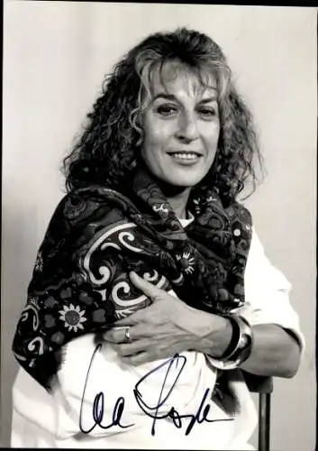 Ak Schauspielerin Lea Rosh, Portrait, Autogramm