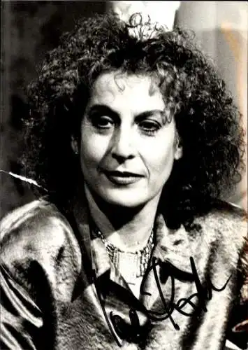 Ak Schauspielerin Lea Rosh, Portrait, Autogramm