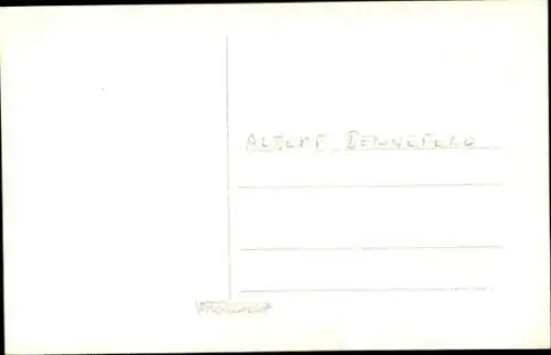 Ak Schauspieler Albert Bennfeld, Portrait, Autogramm