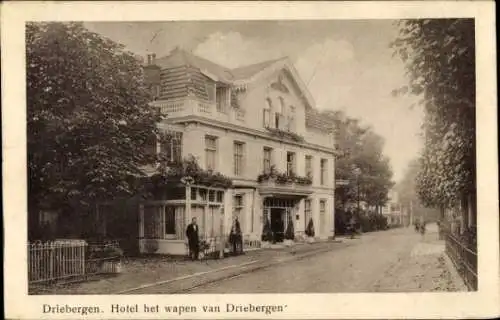 Ak Driebergen Utrecht Niederlande, Hotel het wapen van Driebergen