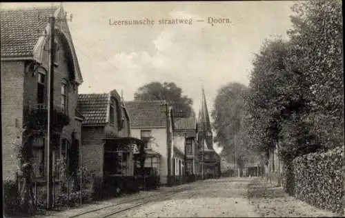 Ak Doorn Utrecht Niederlande, Leersumsche Straatweg