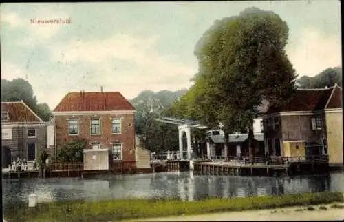 Ak Nieuwersluis Stichtse Vecht Utrecht, Teilansicht