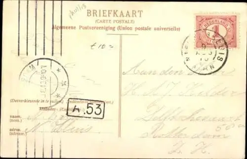 Ak Nieuwersluis Stichtse Vecht Utrecht, Teilansicht