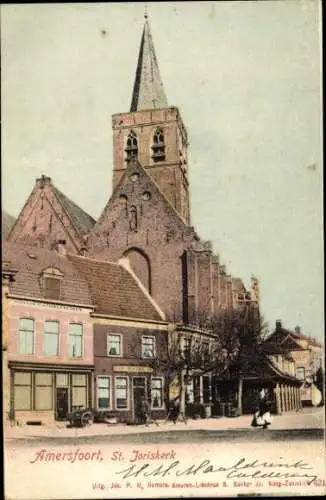 Ak Amersfoort Utrecht Niederlande, St. Joriskirche