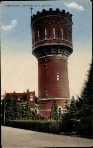 Ak Baarn Utrecht Niederlande, Watertoren Sophialaan