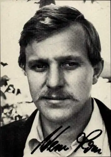 Ak Schauspieler Werner Rom, Portrait, Autogramm