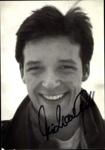 Ak Schauspieler Michael Roll, Portrait, Autogramm