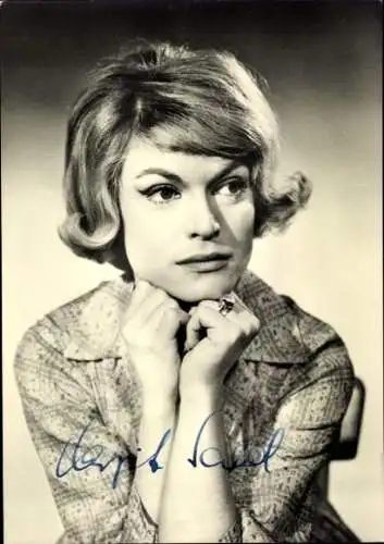 Ak Schauspielerin Margit Saad, Portrait, Autogramm, Der Zigeunerbaron