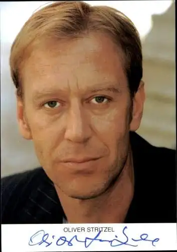 Ak Schauspieler Oliver Stritzel, Portrait, Autogramm