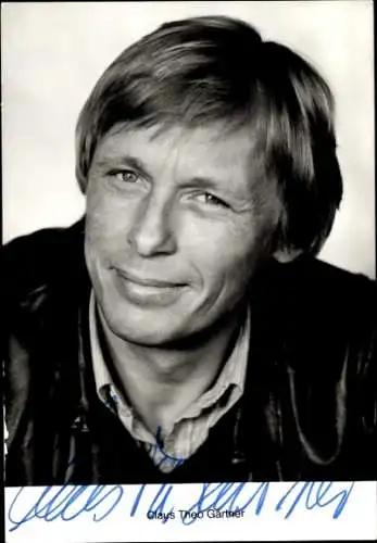 Ak Schauspieler Claus Theo Gärtner, Portrait, Autogramm