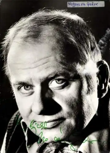 Ak Schauspieler Mogens von Gadow, Portrait, Autogramm
