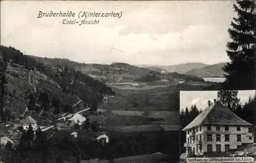 Ak Bruderhalde Hinterzarten im Südschwarzwald, Gasthaus zur Löffelschmiede