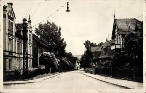 Foto Ak Schlotheim in Thüringen, Straßenpartie