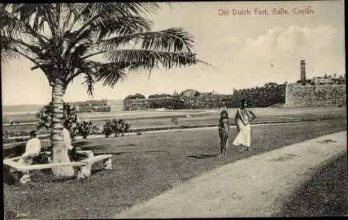 Ak Galle Ceylon Sri Lanka, Old Dutch Fort