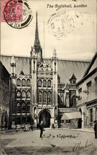 Ak London City England, Guildhall