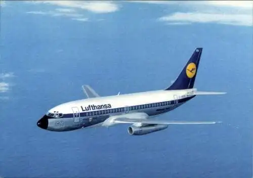 Ak Deutsches Passagierflugzeug, Lufthansa Boeing B737, City Jet, D ABFB