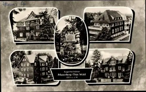Ak Masserberg in Thüringen, Augenheilstätten