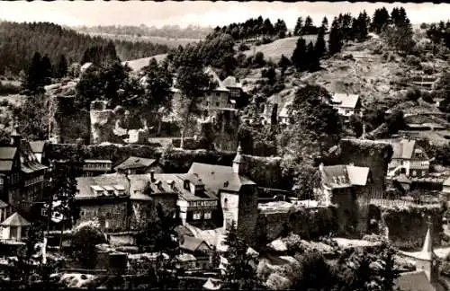 Ak Monschau Montjoie in der Eifel, Burg, Jugendherberge, Genesungsheim