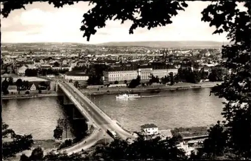 Ak Koblenz am Rhein, Blick über die Stadt