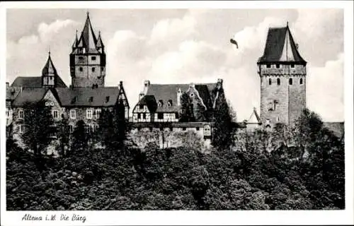 Ak Altena in Westfalen, Burg