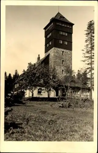 Ak Bärenstein im Erzgebirge, Unterkunftshaus