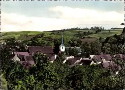 Ak Fränkisch Crumbach im Odenwald, Panorama