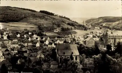 Ak Schleiden in der Eifel, Panorama