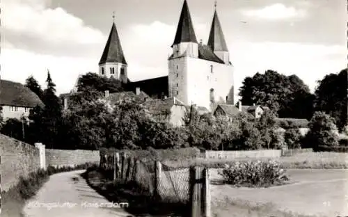 Ak Königslutter an der Elm, Blick auf den Kaiserdom