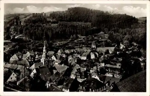 Ak Monschau Montjoie in der Eifel, Gesamtansicht