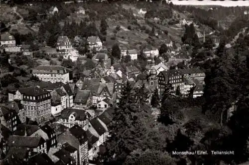 Ak Monschau Montjoie in der Eifel, Teilansicht