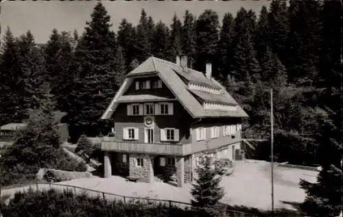 Ak Bühl in Baden Schwarzwald, Naturfreundehaus Badener Höhe, Gebäude
