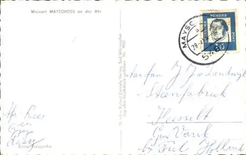 Ak Mayschoß an der Ahr, Panorama