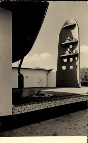 Ak Heidmühle Schortens in Friesland, Dreifaltigkeitskirche