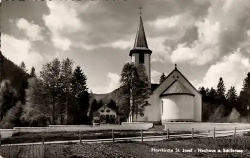 Ak Neuhaus Schliersee in Oberbayern, Pfarrkirche St. Josef