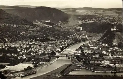 Ak Niederlahnstein Lahnstein am Rhein, Totalansicht