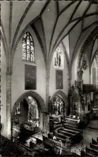 Ak Tamsweg in Salzburg, Kirche St. Leonhard, Linkes Seitenschiff, Madonna
