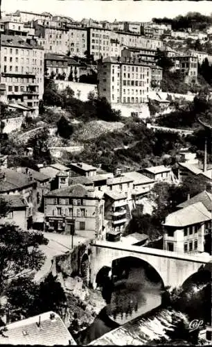 Ak Thiers Puy de Dôme, La Durolle, Pont de Seychalles