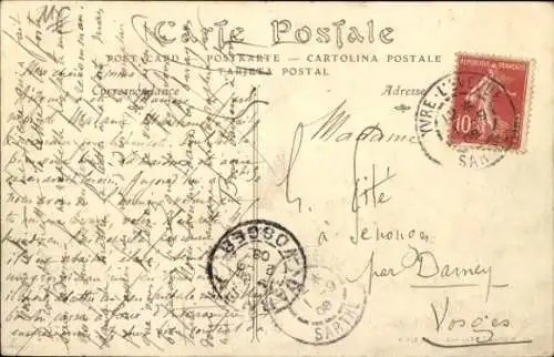 Ak The Wonders of Aviation, Flugzeug des amerikanischen Fliegers Wright