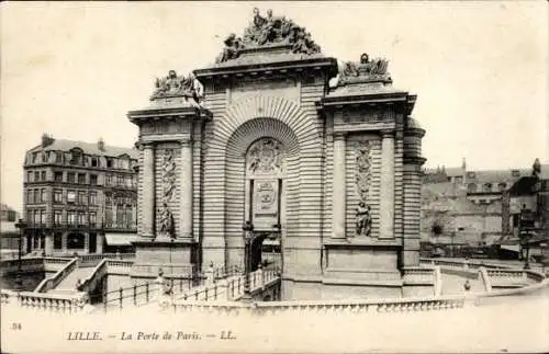 Ak Lille Nord, La Porte de Paris