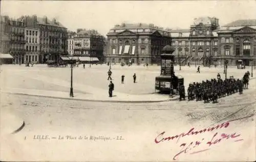 Ak Lille Nord, La Place de la Republique