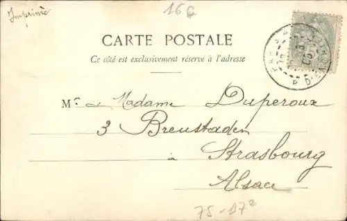 Ak Paris 17. Jahrhundert, Bahnhof Batignolles