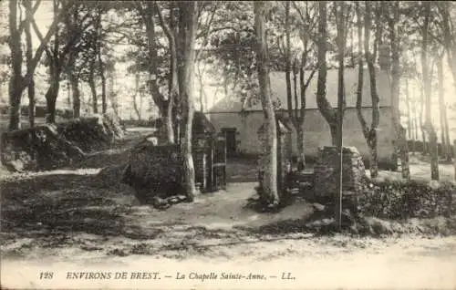 Ak Brest Finistère, Chapelle Sainte Anne