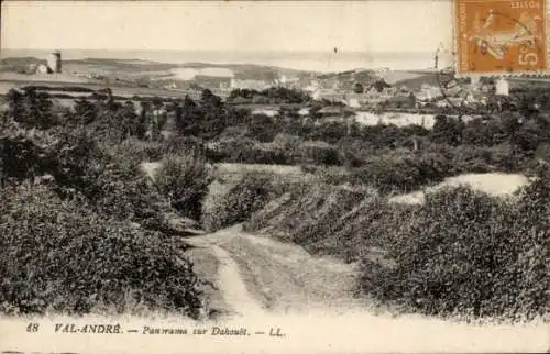 Ak Val André Côtes d’Armor, Panorama sur Dahouet