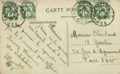 Ak Glenic Creuse, Les deux Ponts