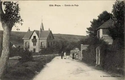 Ak Puys Loiret, Entree du Pays