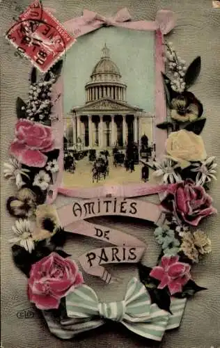 Passepartout Ak Paris V, Panthéon
